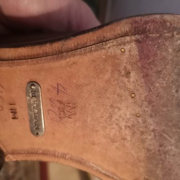 Mezlan Cleto Spectator Wingtip Monk Strap Shoes Brown / Blue Size 11 Men's - Picture 5 of 5